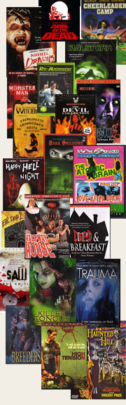 Horror DVD covers