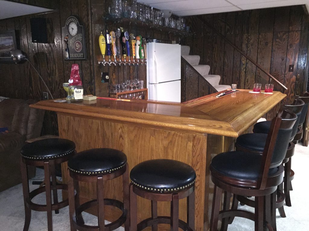 DIY How To Build Your Own Oak Home Bar John Everson