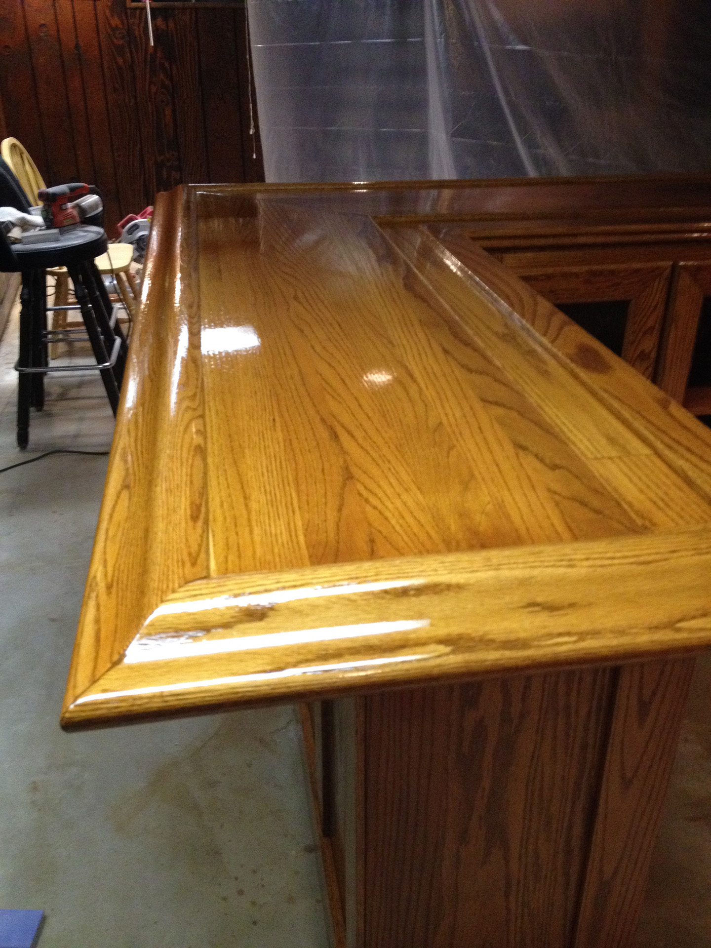 DIY How To Build Your Own Oak Home Bar John Everson