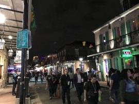 Bourbon Street, New Orleans, March 2017