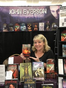 Geri Everson at HorrorHound Weekend 2017 in Indianapolis.
