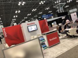 BookBub booth at Book Expo 2018