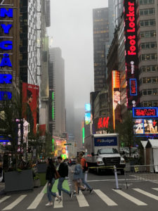 NYC - foggy night