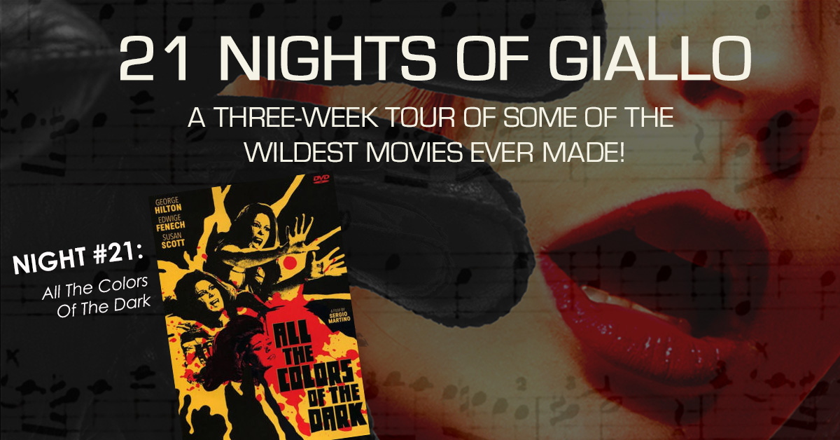21 Nights of Giallo Week Three ~ John Everson