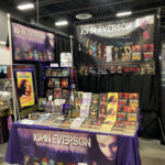 John Everson Booth on Day 1 at HorrorHound 23